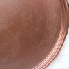 round copper platters